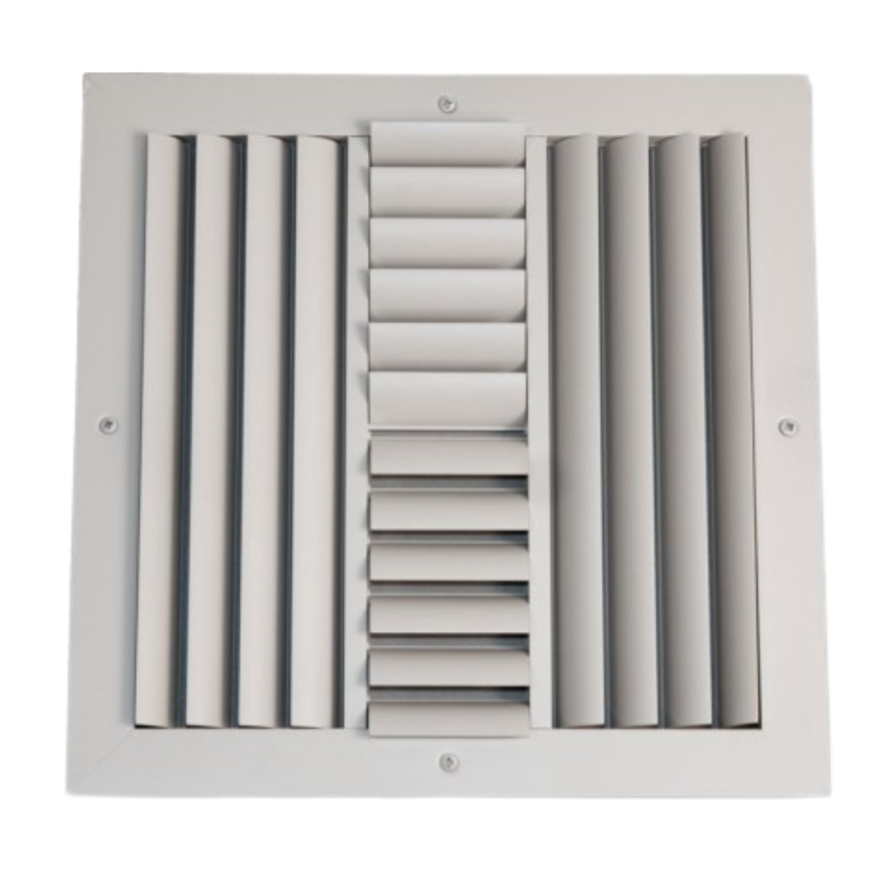 ALUMINUM CEILING GRILLE 4-WAY MULTI-SHUTTER - OBD