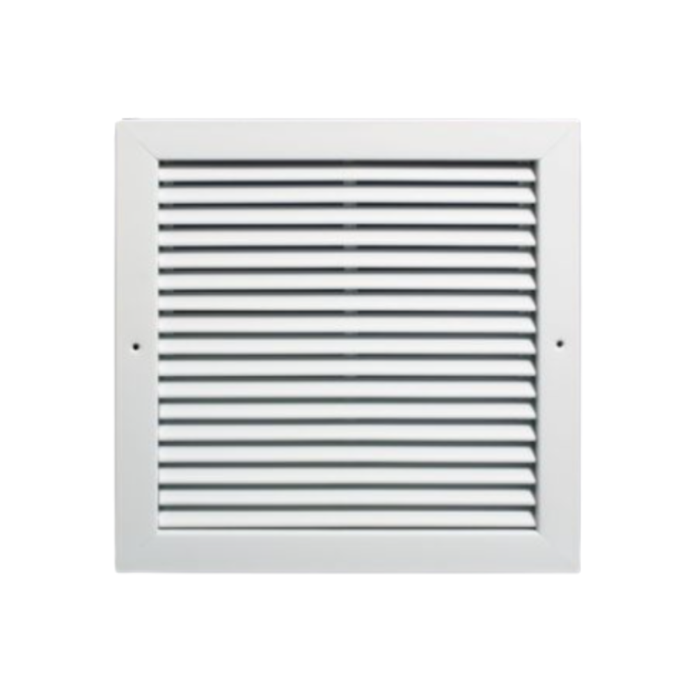 WHITE ALUMINUM RETURN AIR GRILLE