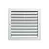 WHITE RETURN AIR GRILLE