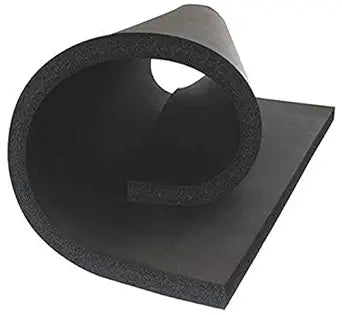 3/4" x 3' x 4' BLACK INSULATION SHEET: NBR/PVC (-297°F TO 220°F)  - PRICE IS PER FT