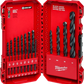 THUNDERBOLT® BLACK OXIDE DRILL BIT SET - 21PC