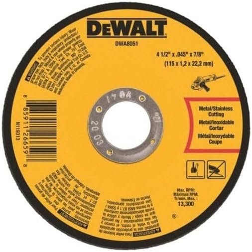 4.5" x 0.45" GRINDER BLADE - BOX OF 10