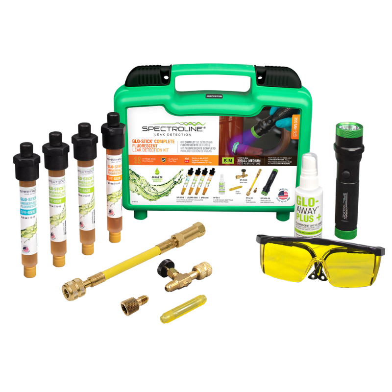 GLO-STICK® COMPLETE FLUORESCENT LEAK DETECTION KIT