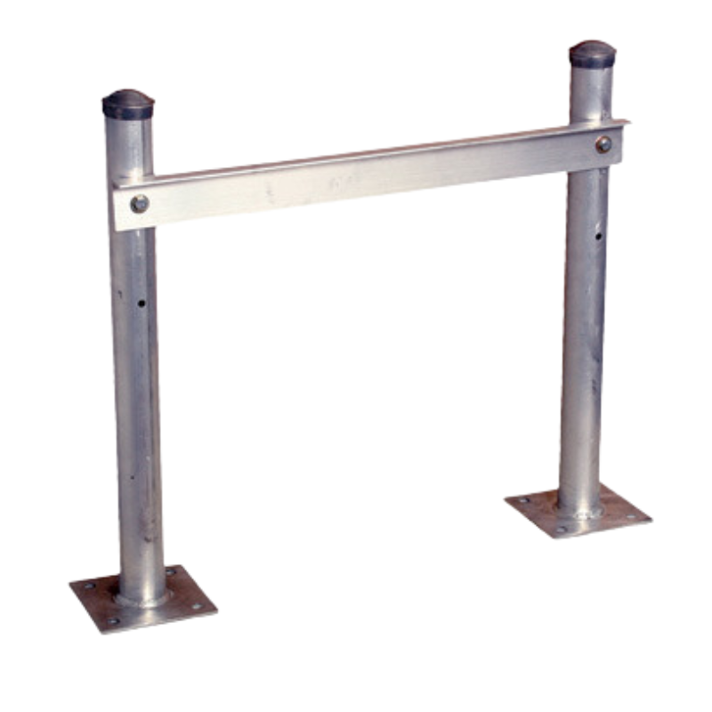 HEAVY DUTY ALUMINUM PIPE STAND - 30"W X 60"H