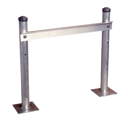 HEAVY DUTY ALUMINUM PIPE STAND - 30"W X 60"H