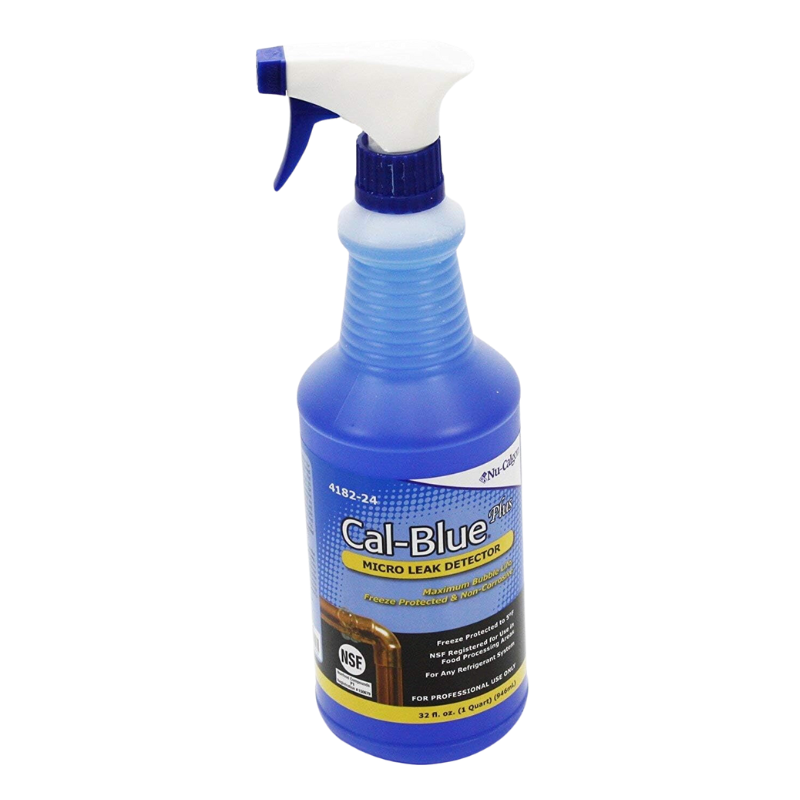 GAS LEAK DETECTOR - CAL-BLUE PLUS - 1 QUART SPRAY BOTTLE