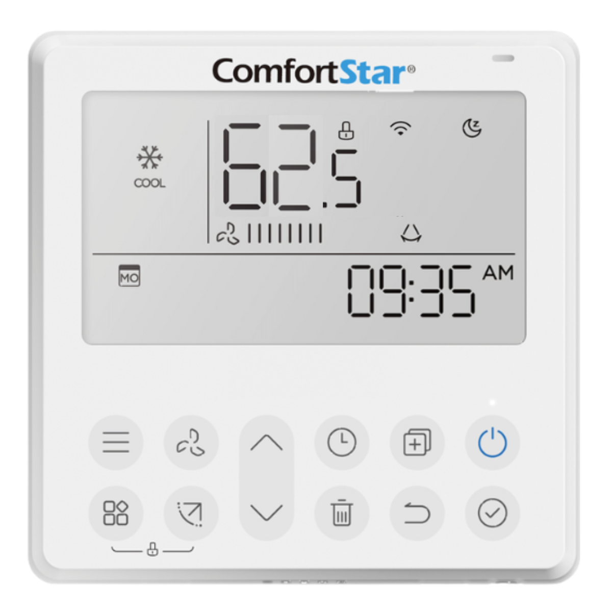 WIRED PROGRAMMABLE THERMOSTAT - OPTIONAL FOR CHF