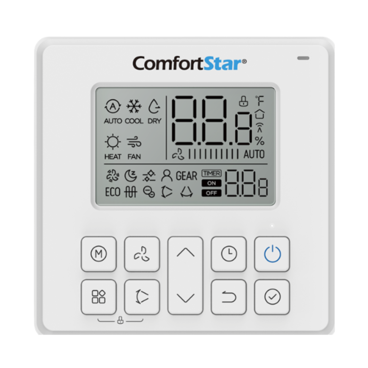 SIMPLE WIRED THERMOSTAT - NON-PROGRAMMABLE