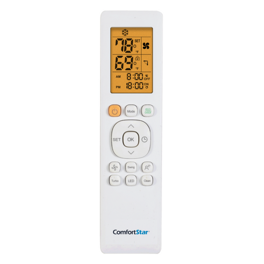 WIRELESS REMOTE CONTROL - STANDARD FOR SELECT MINI-SPLIT SYSTEMS