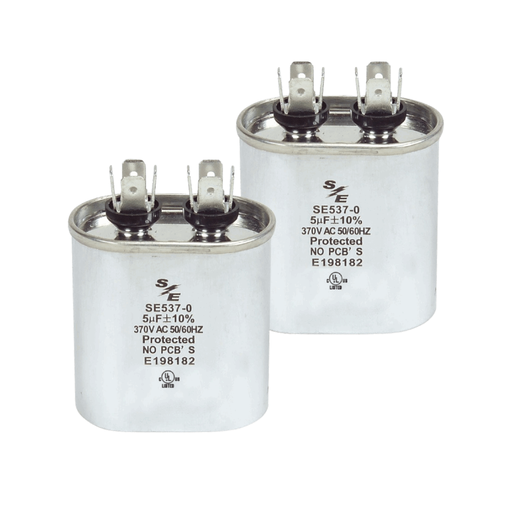 6 ΜF MFD. 440V OVAL CAPACITOR