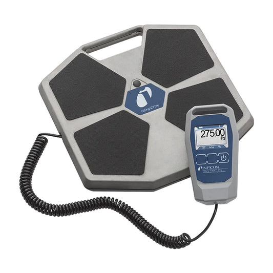 WEY-TEK PRO REFRIGERANT CHARGING SCALE - 275LB CAPACITY - A2L COMPATIBLE