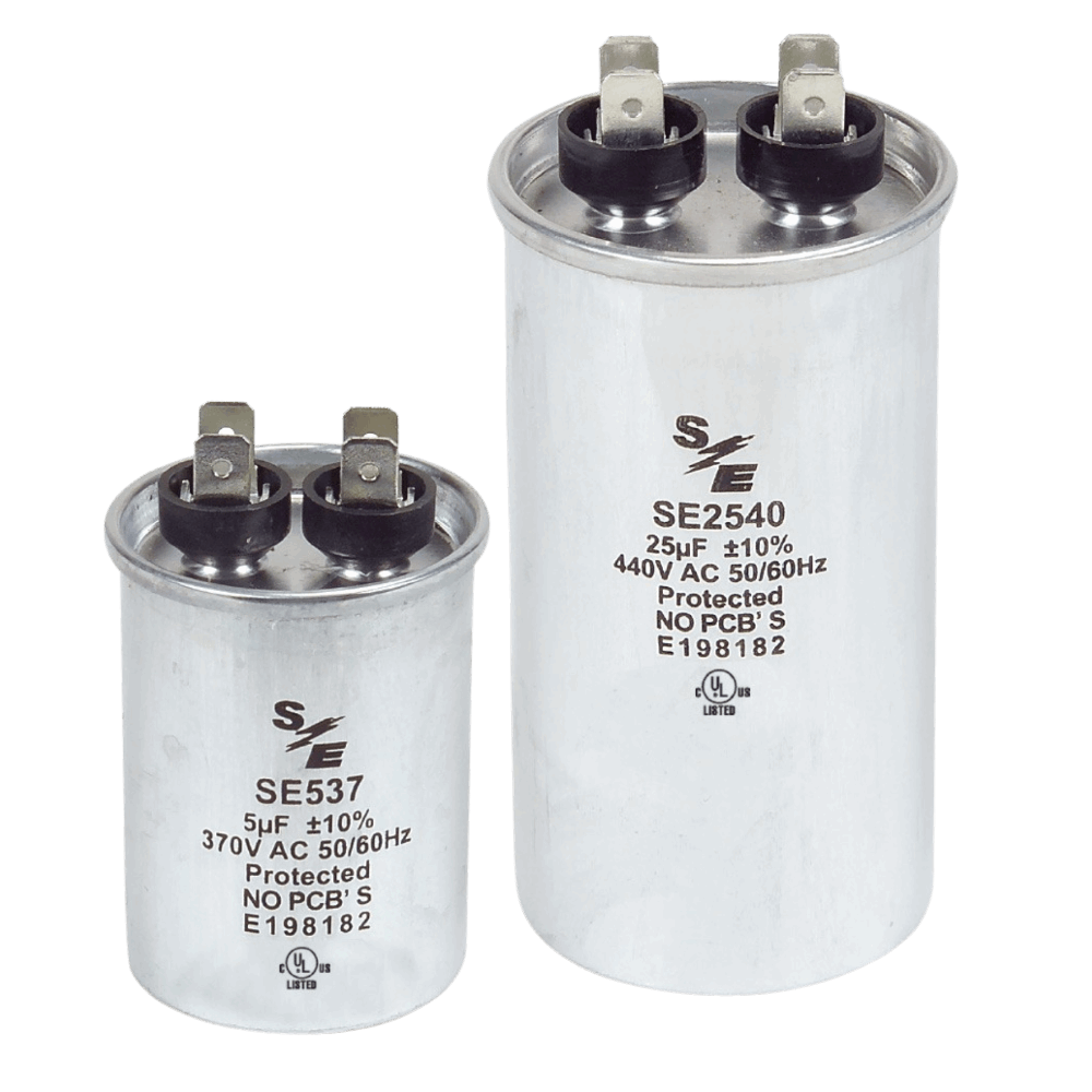 50 ΜF MFD. 440V ROUND CAPACITOR