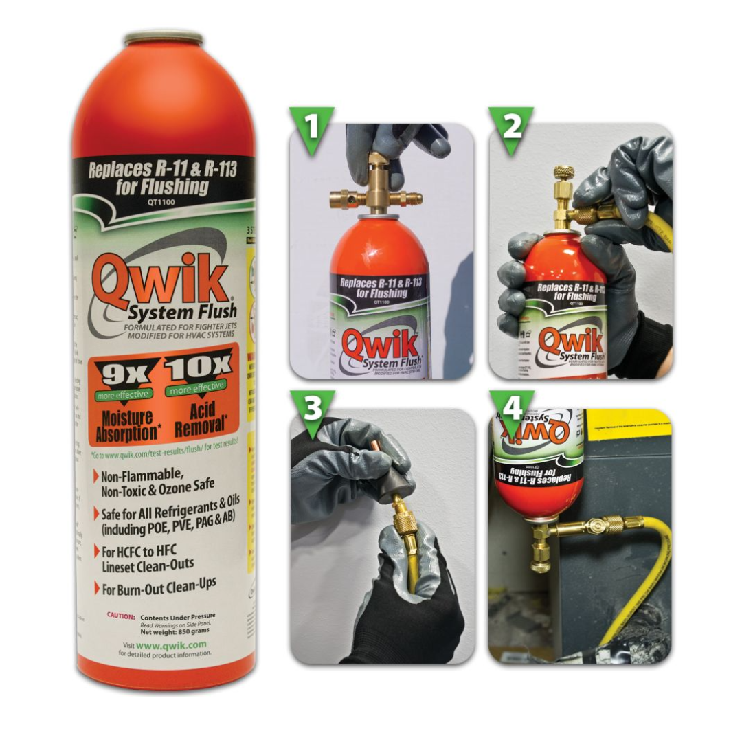 QWIK SYSTEM FLUSH AEROSOL CAN